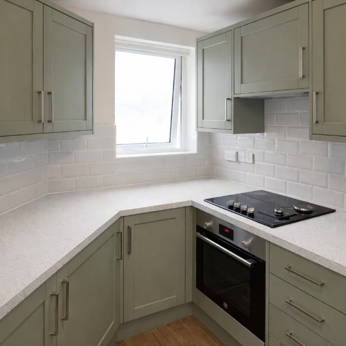 Bob & Julie kitchen in Brighton Marina by The Cabinet Door Shop