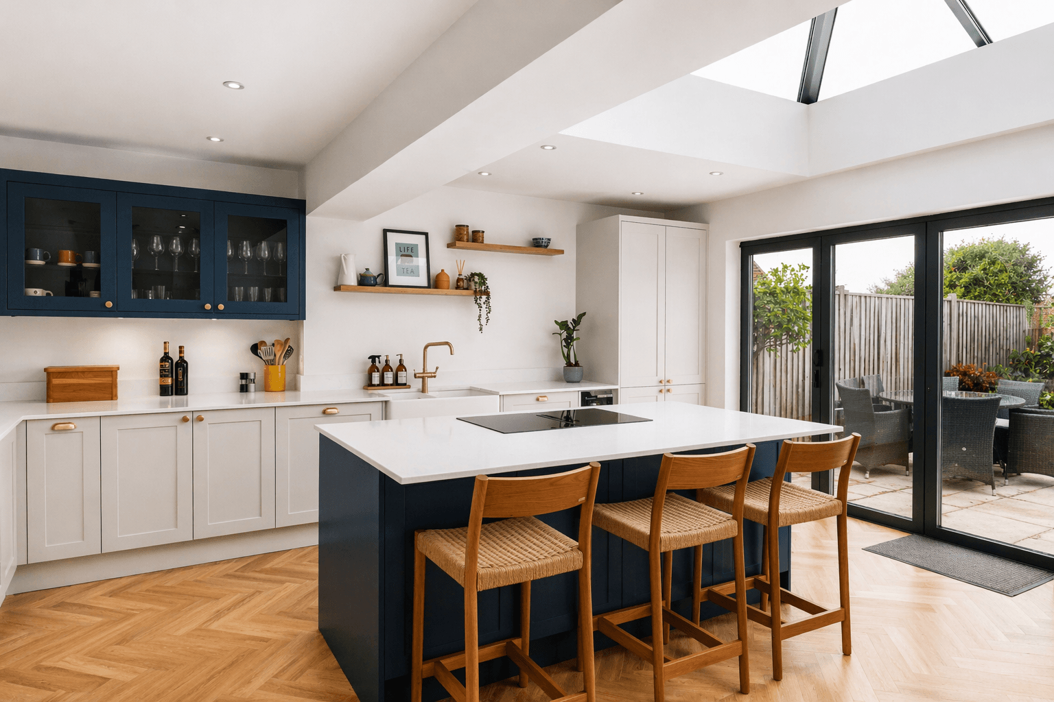 Laura & Robin kitchen in Hassocks, West Sussex by The Cabinet Door Shop